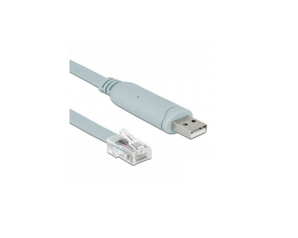 Delock 63308 - Adapter - USB 2.0 Typ-A Stecker > 1x Seriell... Computer-Kabel, USB, RJ45 (500,00 cm) von Delock