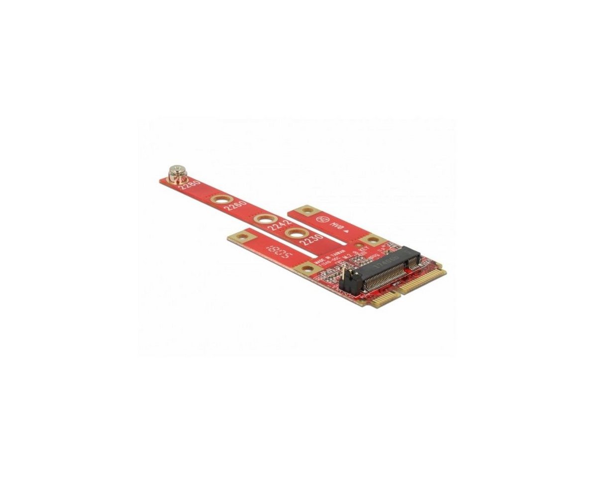 Delock 63384 - Konverter - Mini PCIe > M.2 Key-B-Slot + Micro-SIM-Slot Computer-Kabel, mini PCIe, mini PCIe von Delock