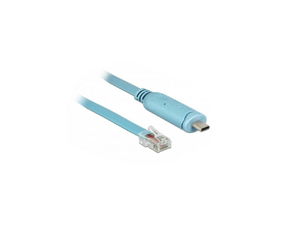 Delock 63914 - Adapter USB 2.0 Type-C™ Stecker > 1 x Seriell... Computer-Kabel, USB C, (300,00 cm) von Delock