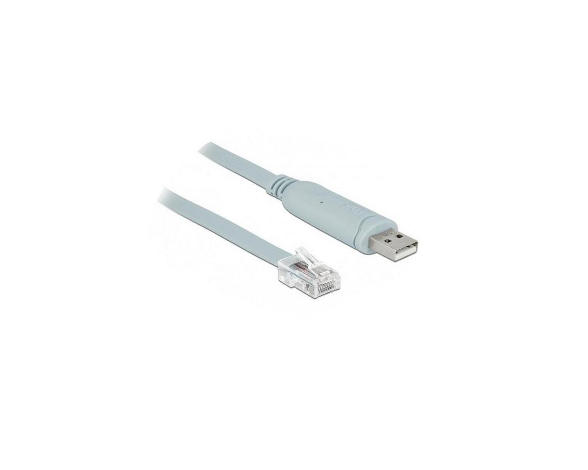 Delock 63920 - Adapter USB 2.0 Typ-A Stecker > 1 x Seriell... Computer-Kabel, USB A, (50,00 cm) von Delock