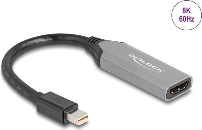 Delock 64331 - DisplayPort Adapter Mini DP 1.4 Stecker auf HDMI Buchse - Adapter (64331) von Delock