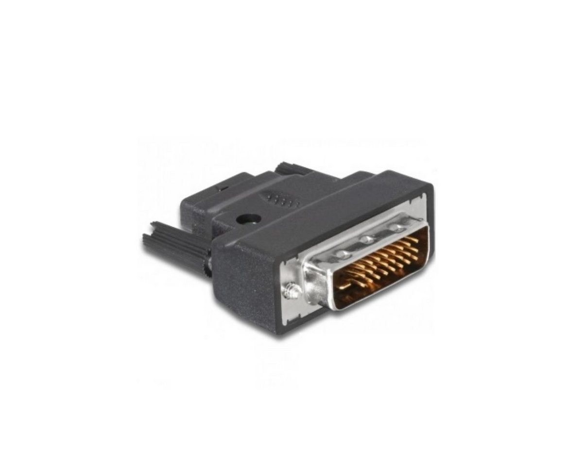 Delock 65024 - Adapter - DVI-25 Pin-Stecker > HDMI-Buchse mit LED Computer-Kabel, DVI, HDMI von Delock