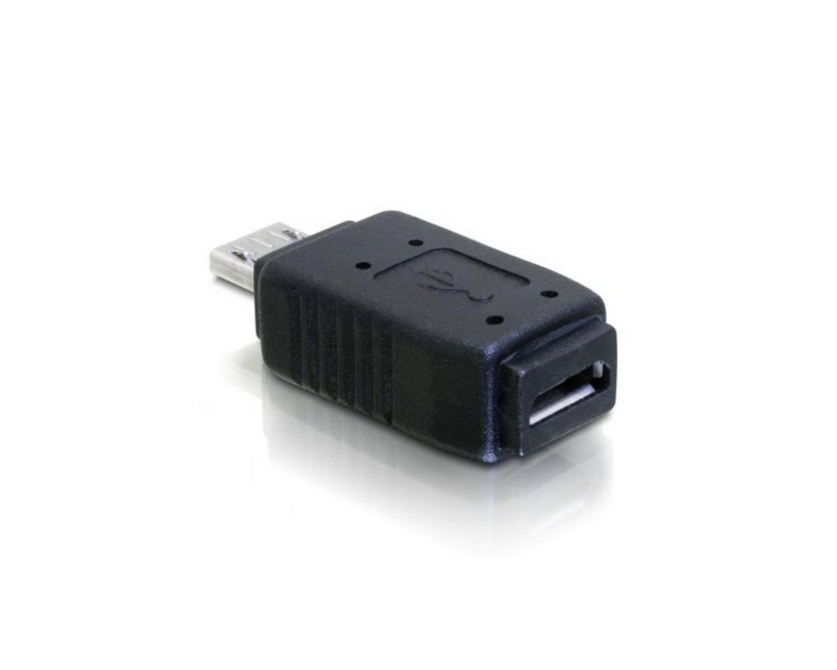 Delock 65032 - Adapter - USB micro-A+B-Buchse zu USB micro-A-Stecker Computer-Kabel, micro USB, USB von Delock