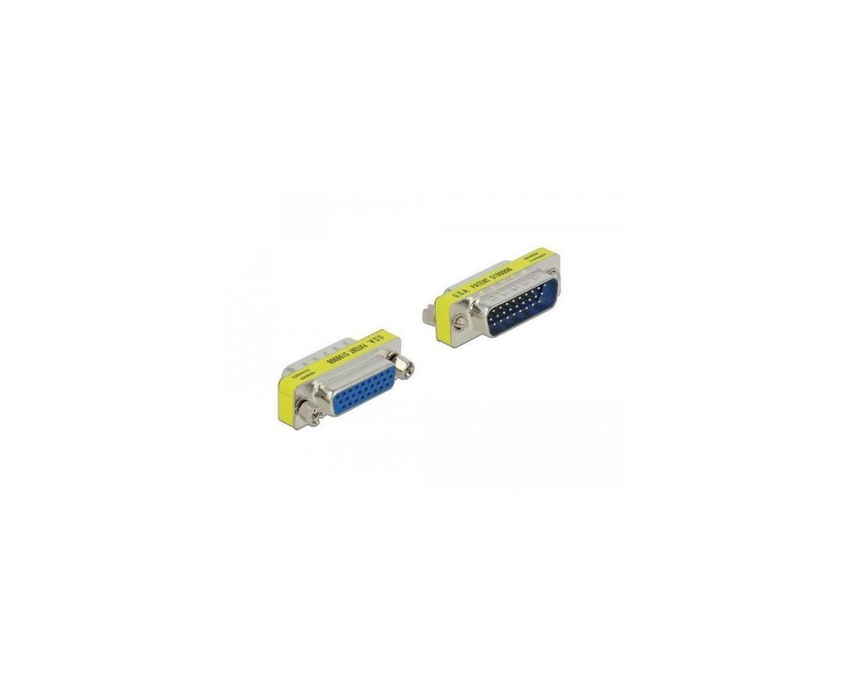 Delock 65111 - D-Sub 26 HD Pin Stecker zu Buchse - Portschoner Computer-Kabel, D-Sub, D-Sub von Delock