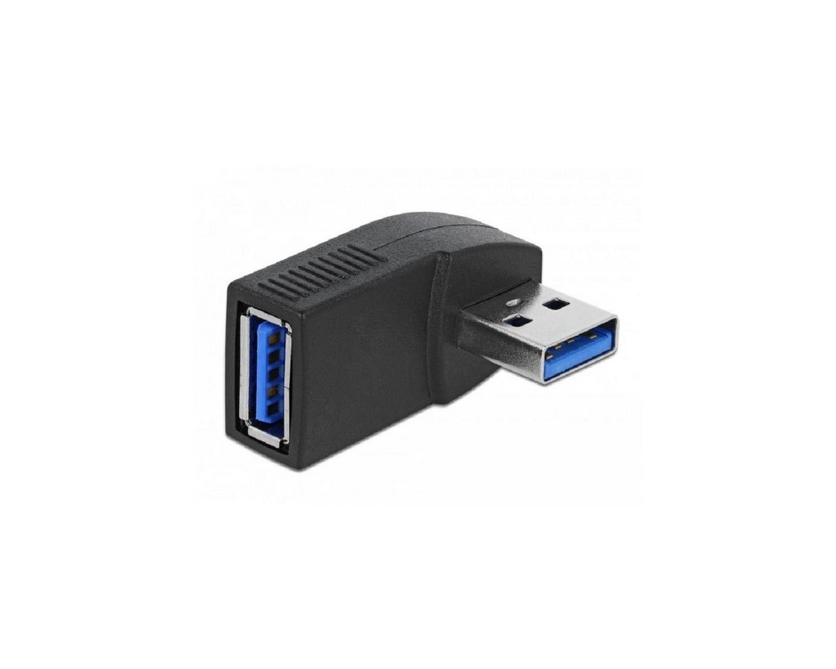 Delock 65341 - Adapter USB 3.0 Stecker-Buchse gewinkelt 90° horizontal Computer-Kabel, USB, USB von Delock