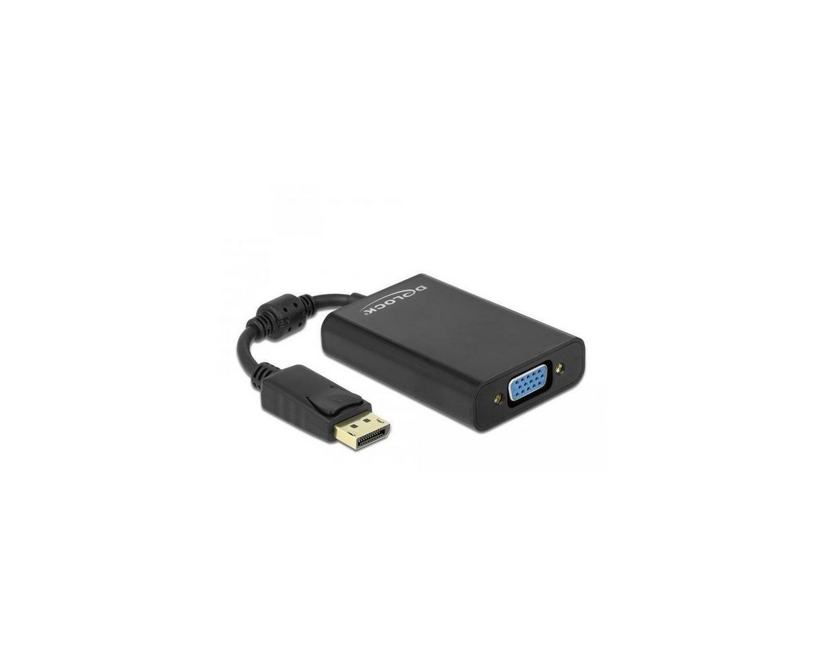 Delock 65439 - Adapter DisplayPort 1.1 Stecker zu VGA Buchse +... Computer-Kabel, Display Port, DisplayPort von Delock