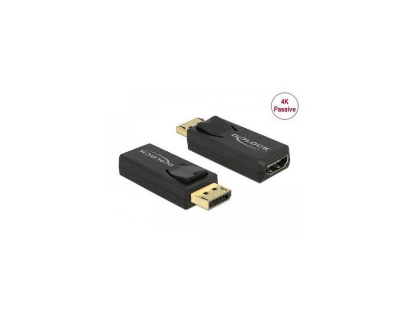 Delock 65571 - Adapter DisplayPort 1.2 Stecker > HDMI Buchse 4K... Computer-Kabel, Display Port, DisplayPort von Delock