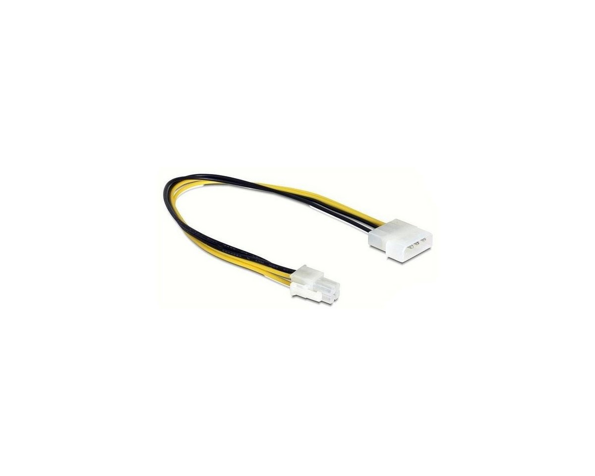 Delock 65611 - Kabel P4 Stecker zu Molex 4 Pin Stecker 30cm Computer-Kabel, P4, 4-Pin Molex von Delock