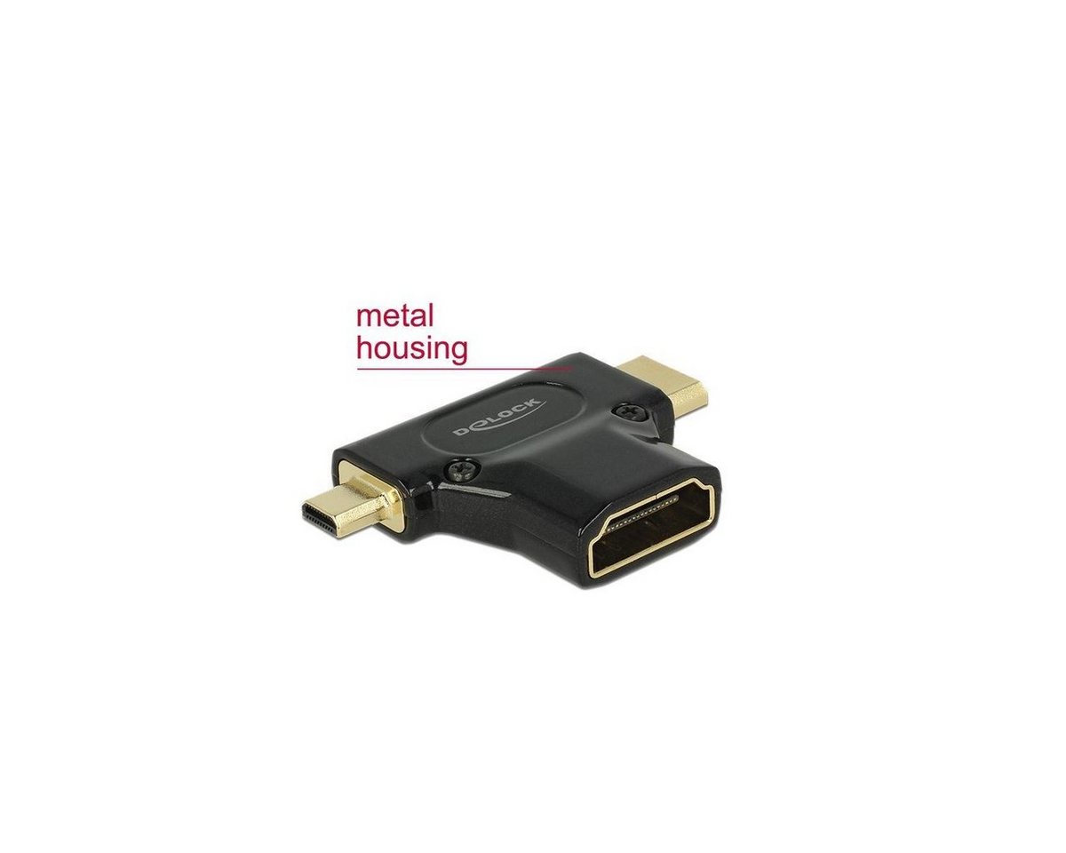 Delock 65666 - Adapter High Speed HDMI mit Ethernet - HDMI-A... Computer-Kabel, HDMI-A, HDMI von Delock