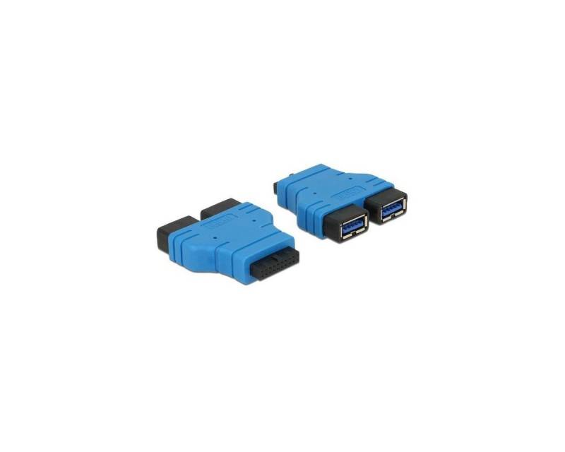 Delock 65670 - Adapter USB 3.0 Pfostenbuchse > 2 x USB 3.0... Computer-Kabel, USB, USB von Delock