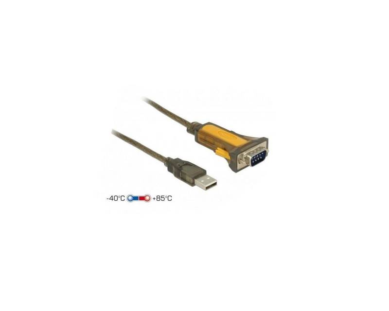 Delock 65840 - Adapter USB 2.0 Typ-A Stecker > 1 x Seriell... Computer-Kabel, USB A, (150,00 cm) von Delock