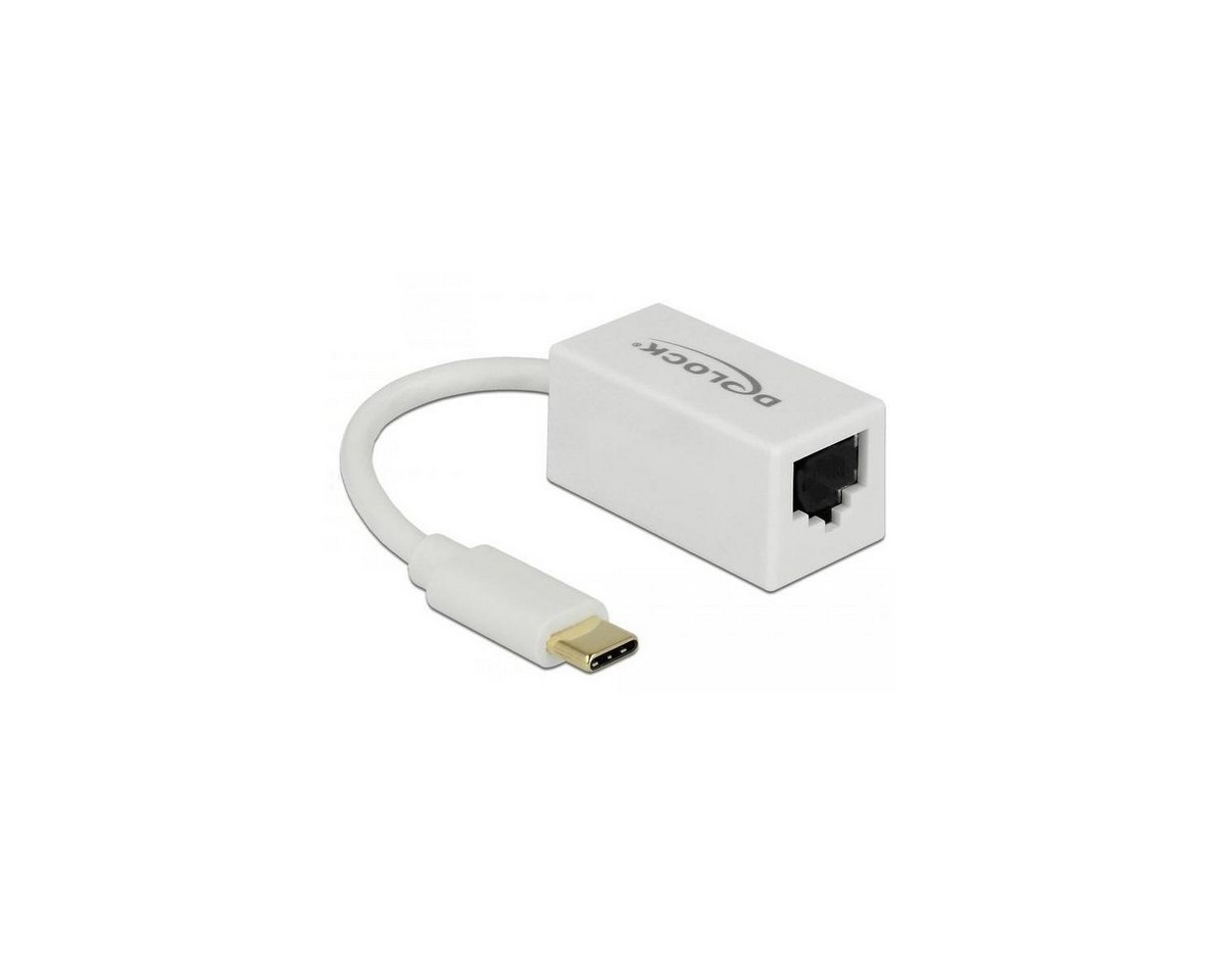Delock 65906 - Adapter SuperSpeed (USB 3.2 Gen 1) Type-C™... Computer-Kabel, USB C, RJ45 (12,00 cm) von Delock