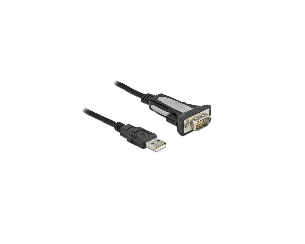 Delock 65962 - Adapter USB 2.0 Typ-A zu 1 x Seriell RS-232 DB9, 3 m Computer-Kabel, USB A, (300,00 cm) von Delock