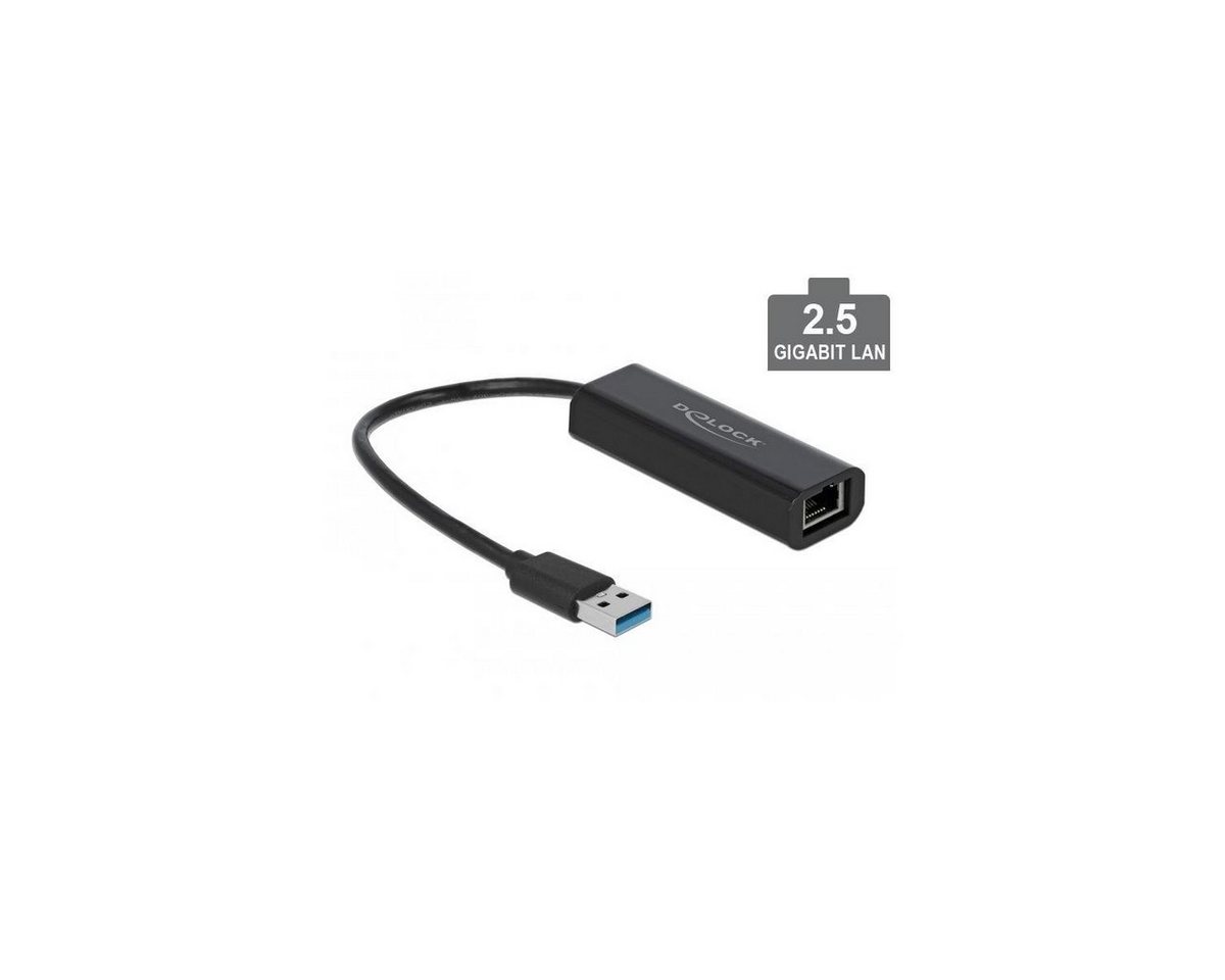 Delock 66299 - Adapter USB Type-A male to 2.5 Gigabit LAN Computer-Kabel, USB A, RJ45 von Delock