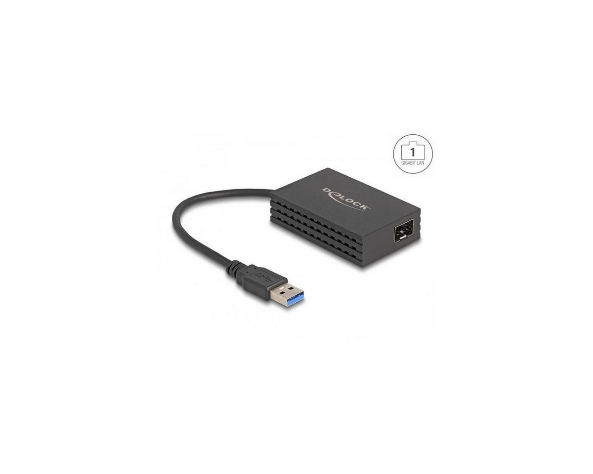 Delock 66463 - USB Typ-A Adapter zu 1 x SFP Gigabit LAN Computer-Kabel, USB A, USB von Delock