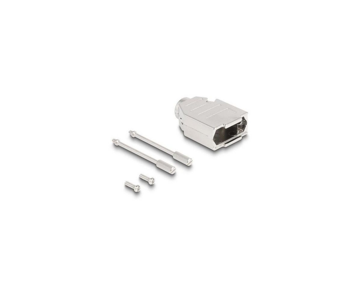 Delock 67024 - D-Sub Gehäuse für 9 Pin Stecker Buchse Computer-Kabel, D-Sub, D-Sub von Delock