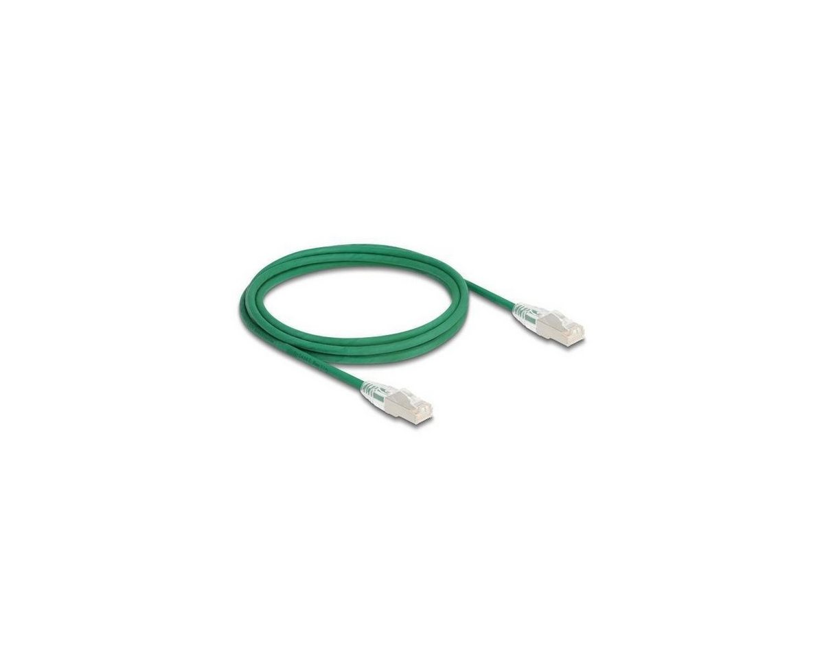 Delock 80366 - Netzwerkkabel RJ45, U/FTP, 2m, grün LAN-Kabel, (200,00 cm) von Delock