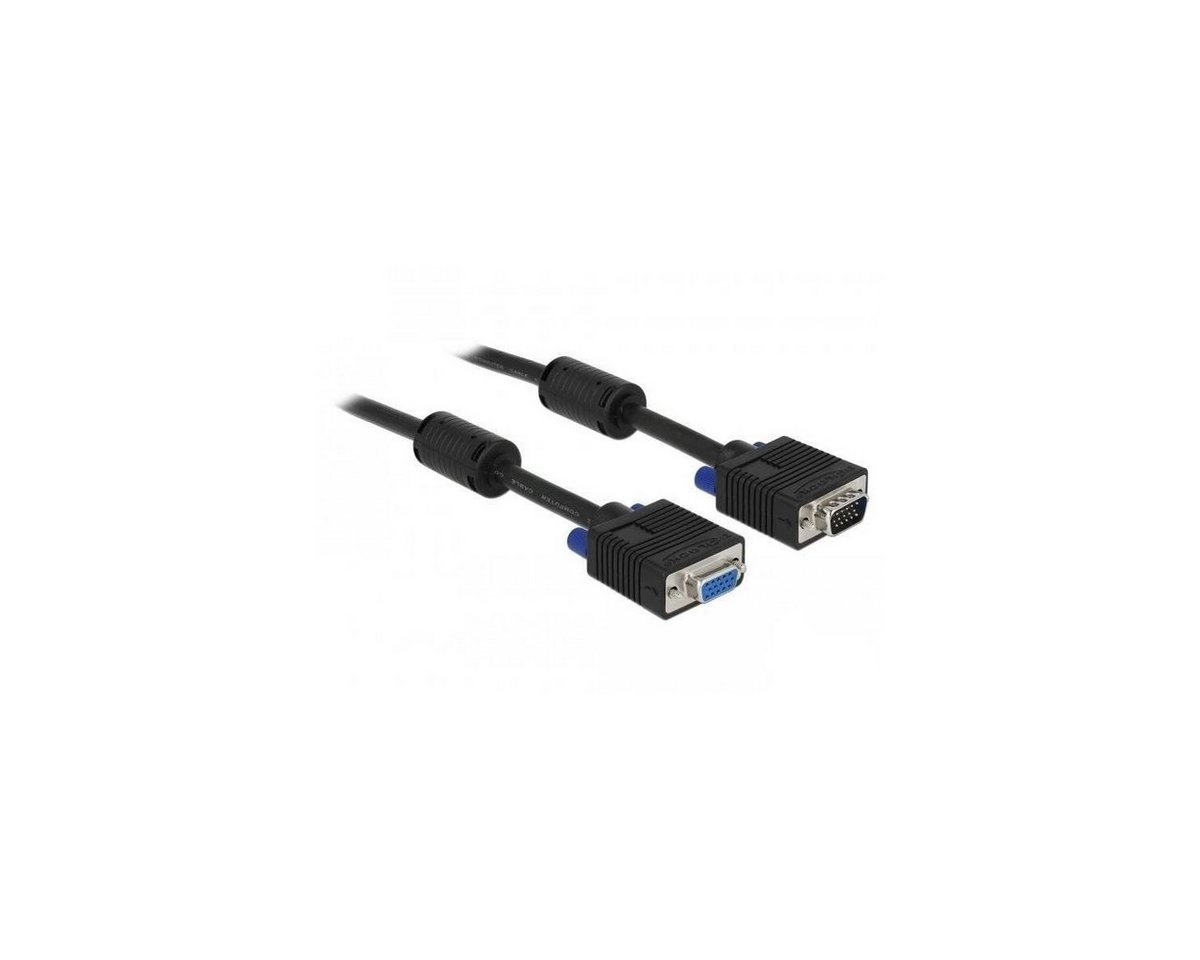 Delock 82564 - SVGA Verlängerungskabel Stecker zu Buchse 2 m HDMI-Kabel, VGA, VGA (200,00 cm) von Delock