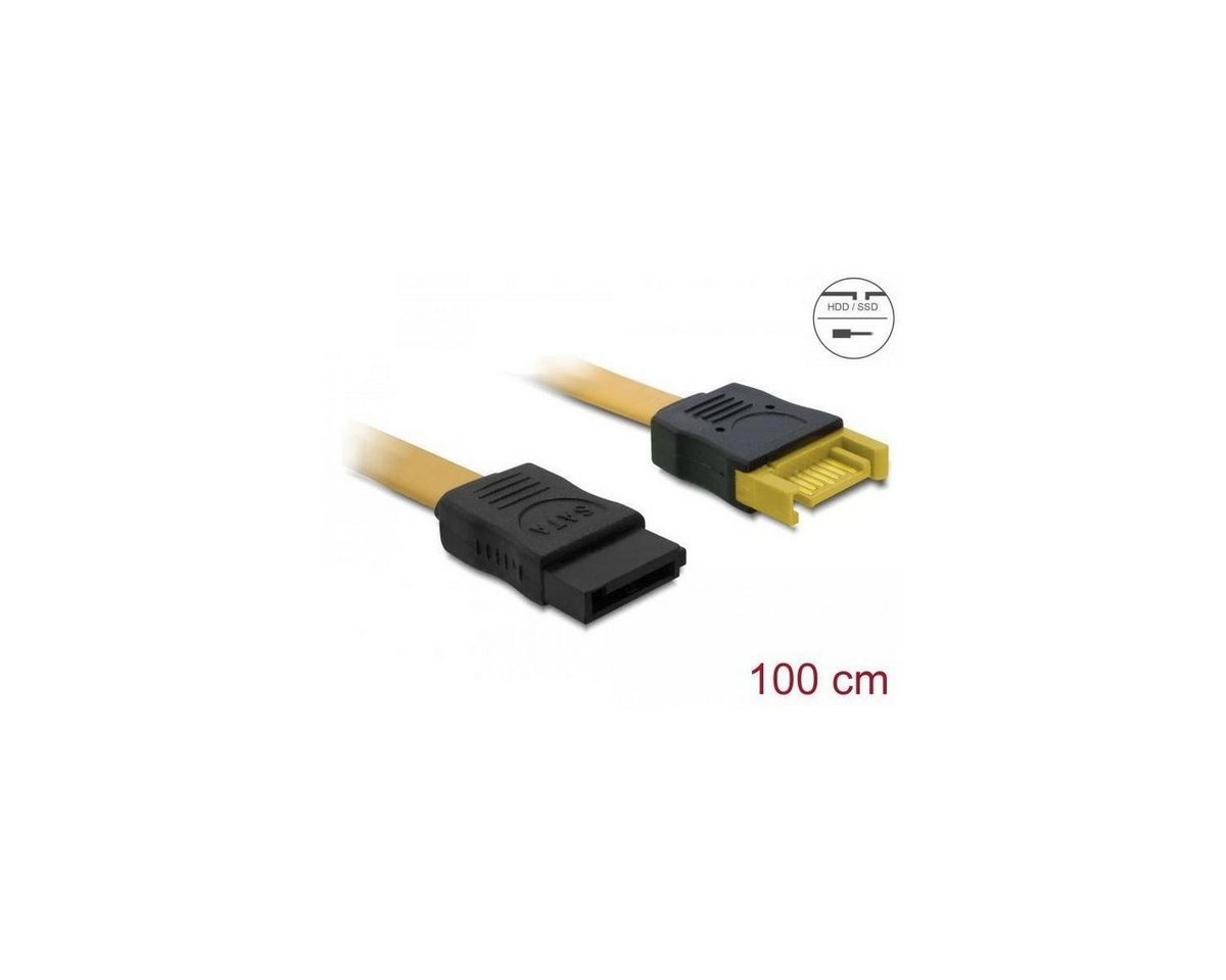 Delock 82666 - Verlängerungskabel SATA 3 Gb/s Stecker > SATA... Computer-Kabel von Delock