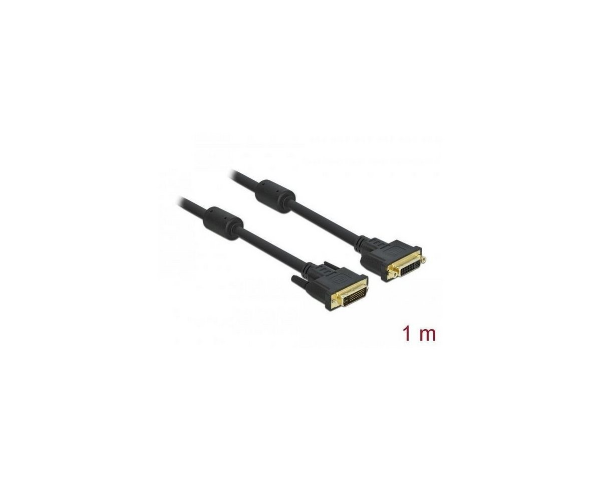 Delock 83106 - Verlängerungskabel DVI 24+5 Stecker > DVI 24+5... HDMI-Kabel, DVI, DVI (100,00 cm) von Delock