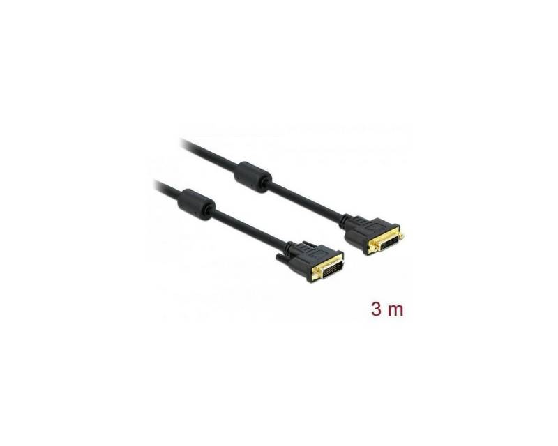 Delock 83187 - Verlängerungskabel DVI 24+1 Stecker > DVI 24+1... HDMI-Kabel, DVI, DVI (300,00 cm) von Delock