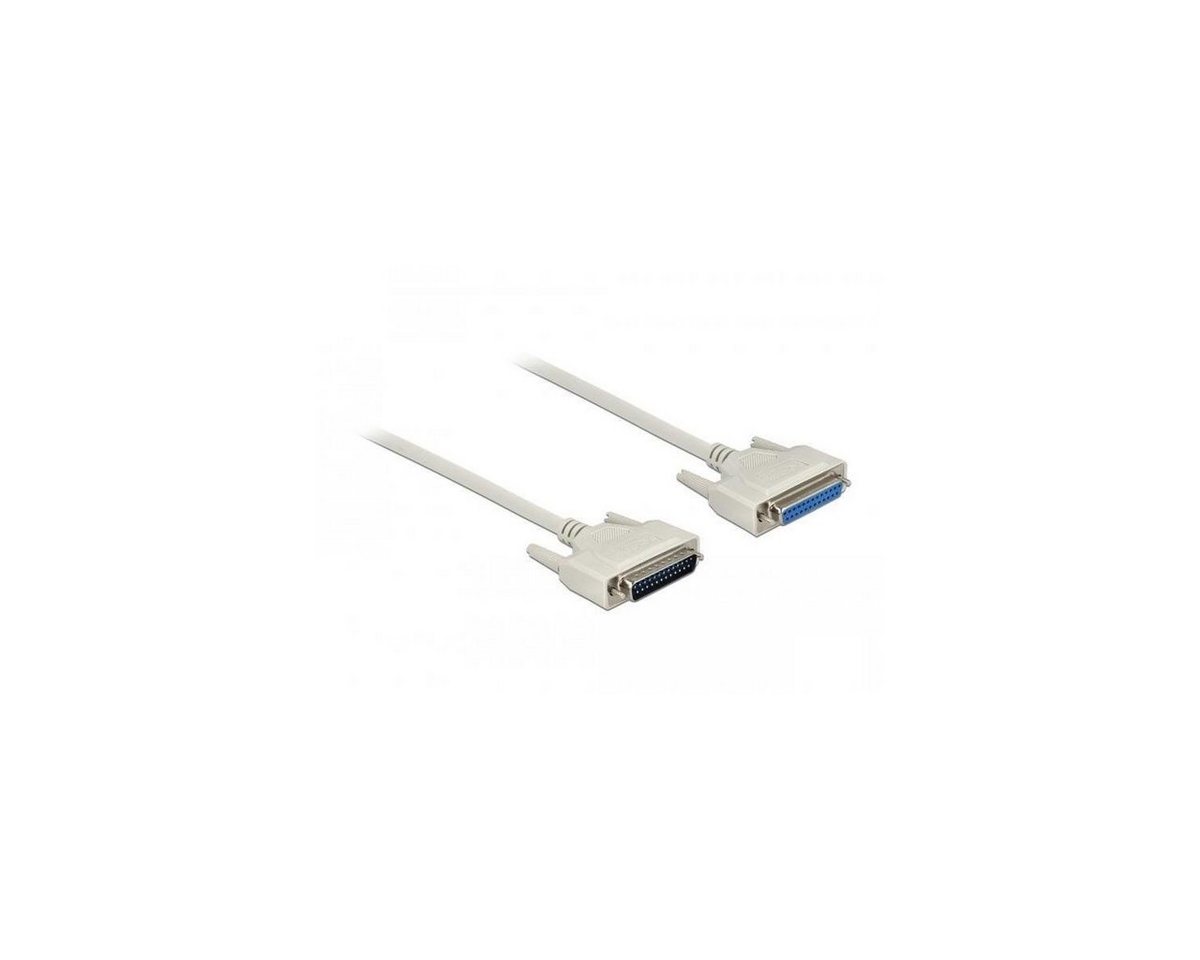 Delock 83205 - Serielles Kabel D-Sub 25 Stecker zu Buchse 1 m Computer-Kabel, D-Sub, (100,00 cm) von Delock