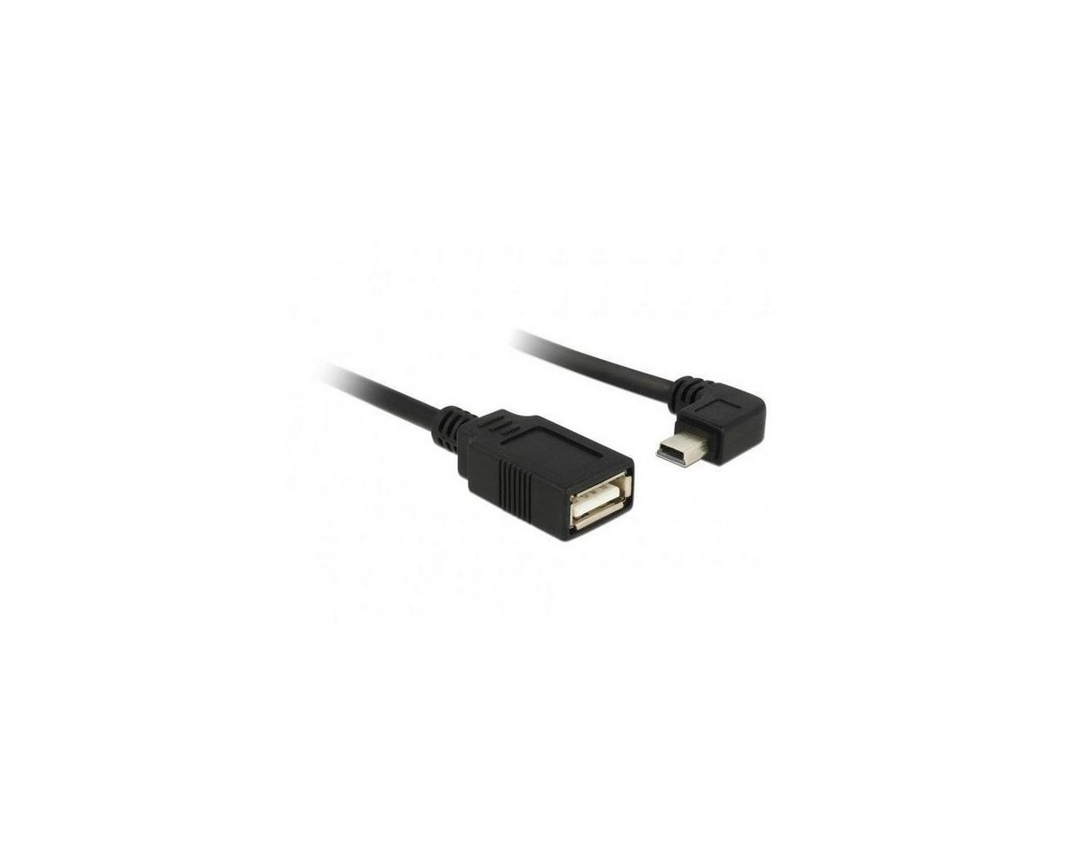 Delock 83356 - Kabel USB mini Stecker gewinkelt zu USB 2.0-A... Computer-Kabel, USB A, USB von Delock
