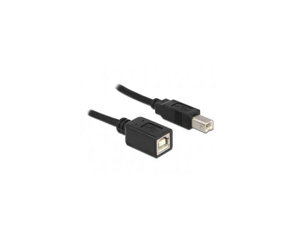 Delock 83429 - Verlängerungskabel USB 2.0 B Stecker zu B Buchse 5 m Computer-Kabel, USB B, USB von Delock