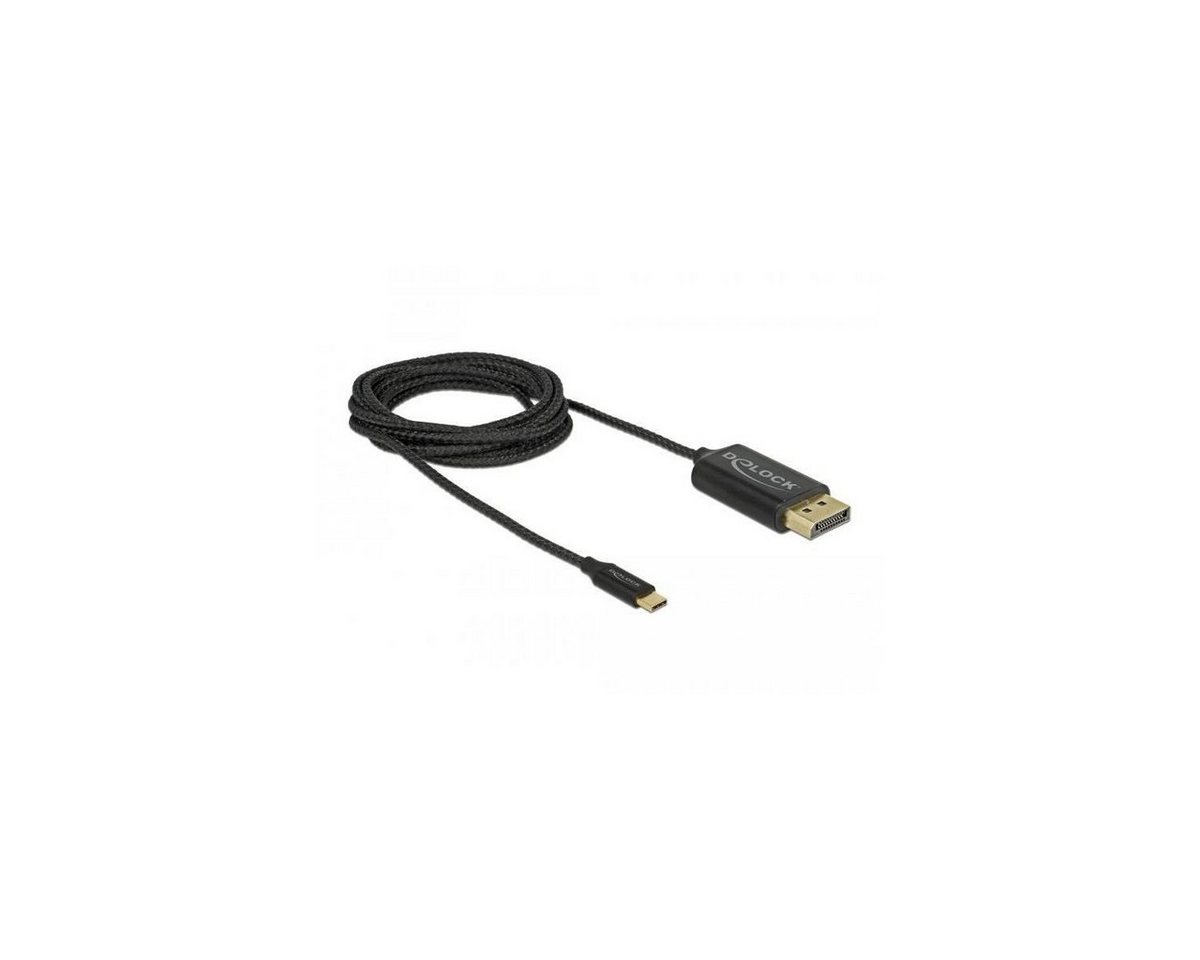 Delock 83710 - USB Kabel Type-C zu DisplayPort (DP Alt Mode) 4K... HDMI-Kabel, Display Port, DisplayPort (200,00 cm) von Delock
