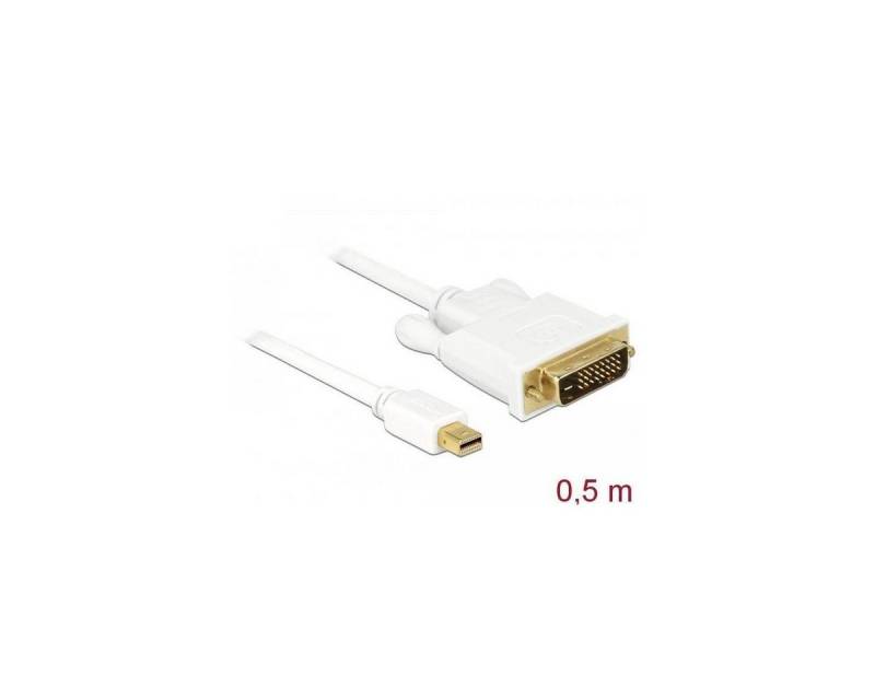 Delock 83986 - Kabel mini DisplayPort 1.1 Stecker zu DVI 24+1... Computer-Kabel, Display Port Mini, DisplayPort (50,00 cm) von Delock