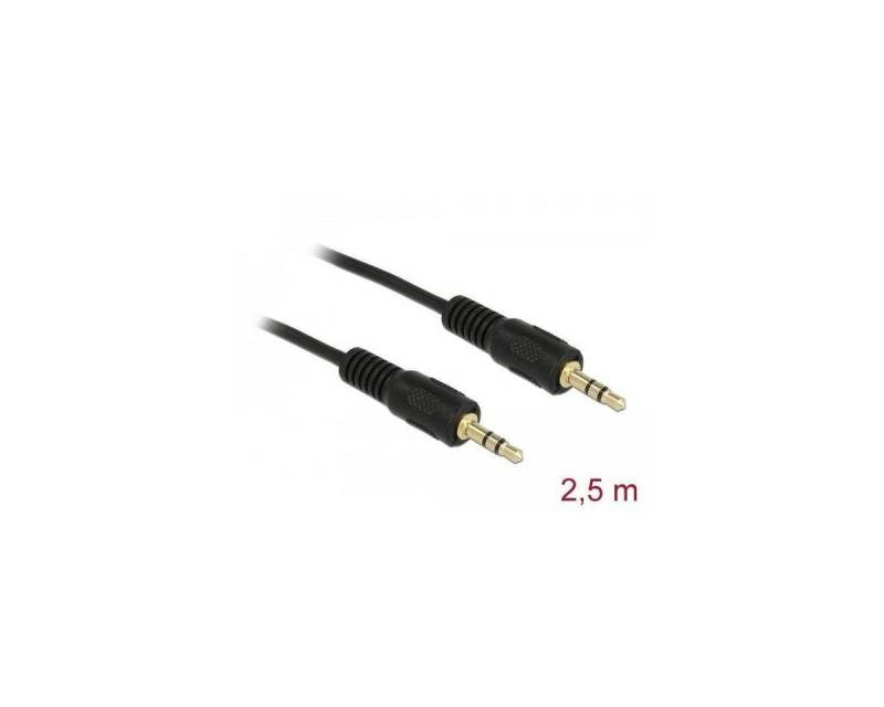 Delock 84001 - Delock Kabel Audio Klinke 3,5 mm Stecker /... Audio-Kabel, Klinkenstecker/-buchse 3.5mm, Klinke (250,00 cm) von Delock