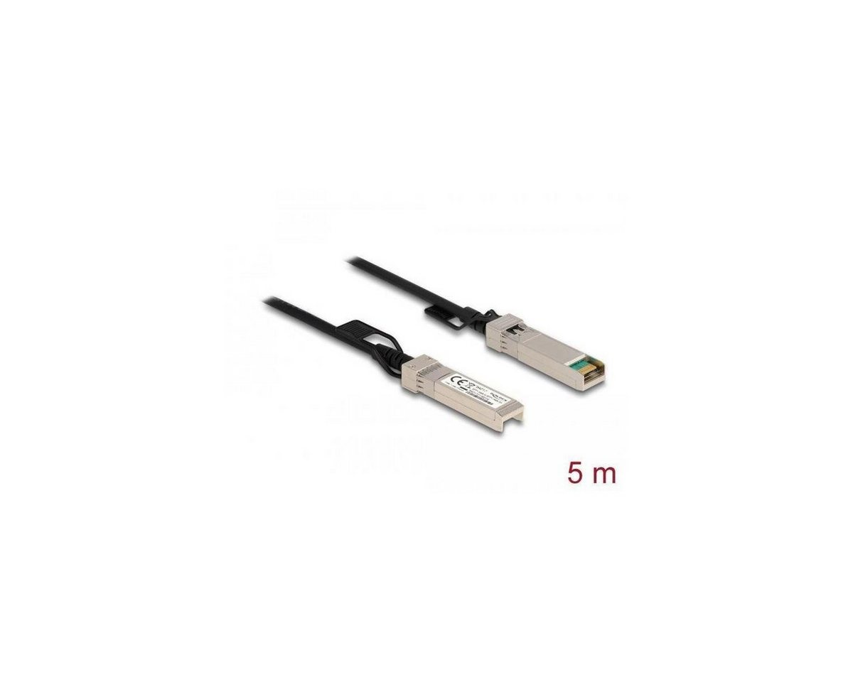 Delock 84217 - Kabel Twinax SFP+ Stecker zu SFP+ Stecker, 5m Glasfaserkabel, SFP+, (500,00 cm) von Delock