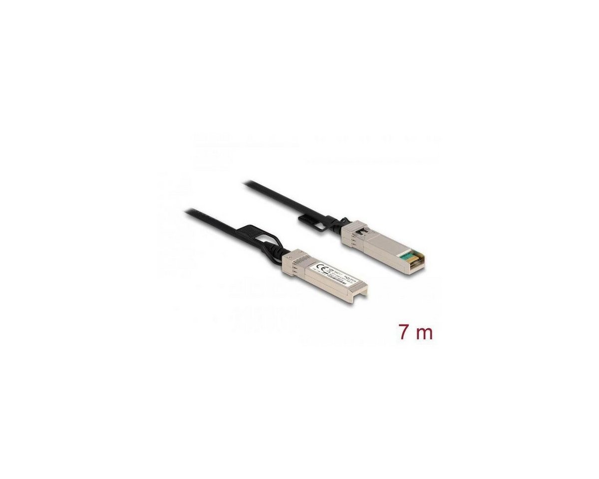 Delock 84218 - Kabel Twinax SFP+ Stecker zu SFP+ Stecker 7 m Glasfaserkabel, SFP+, (700,00 cm) von Delock