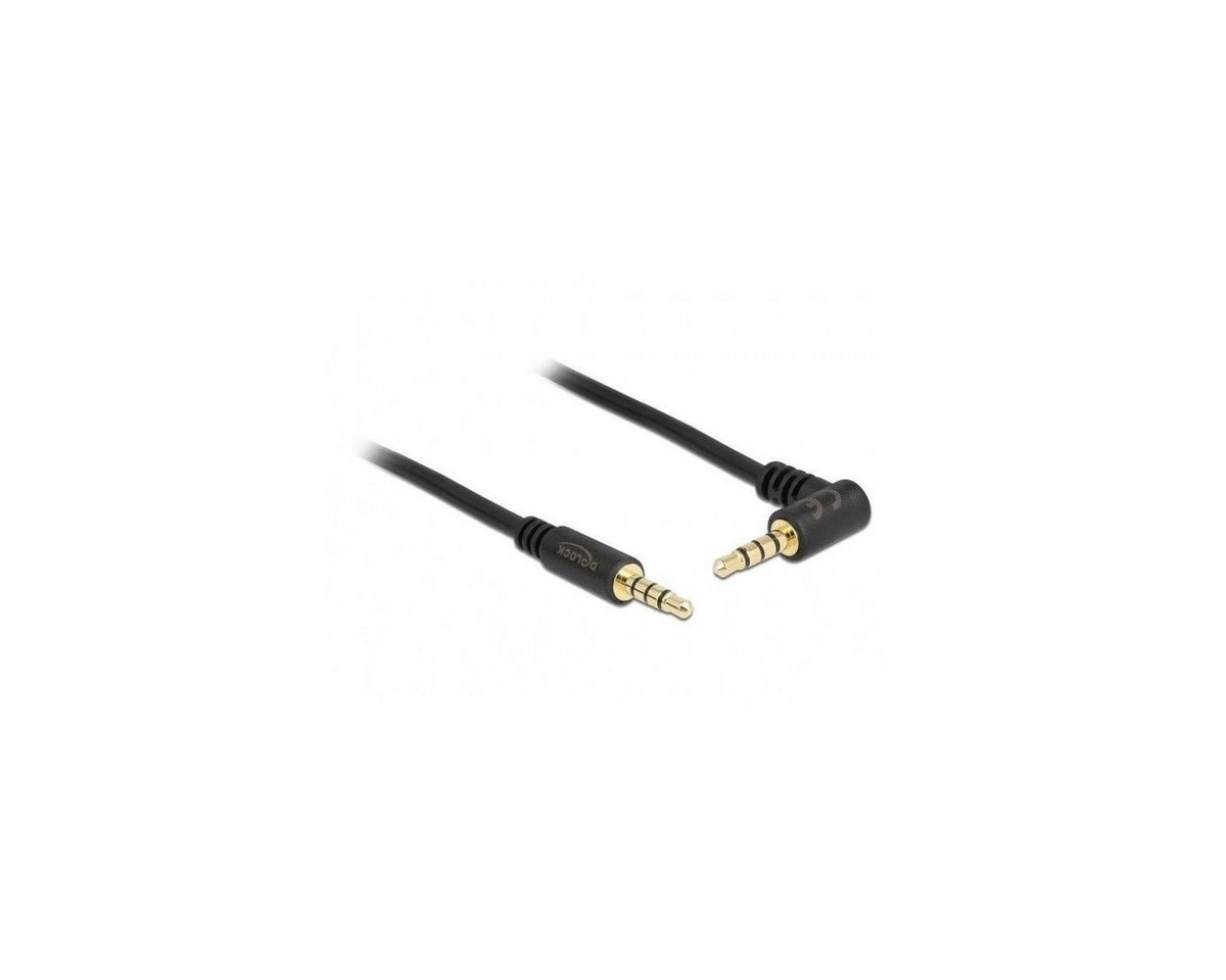 Delock 84743 - Kabel Klinke 3,5 mm 4 Pin Stecker zu Stecker... Audio-Kabel, Klinkenstecker/-buchse 3.5mm, Klinke (500,00 cm) von Delock