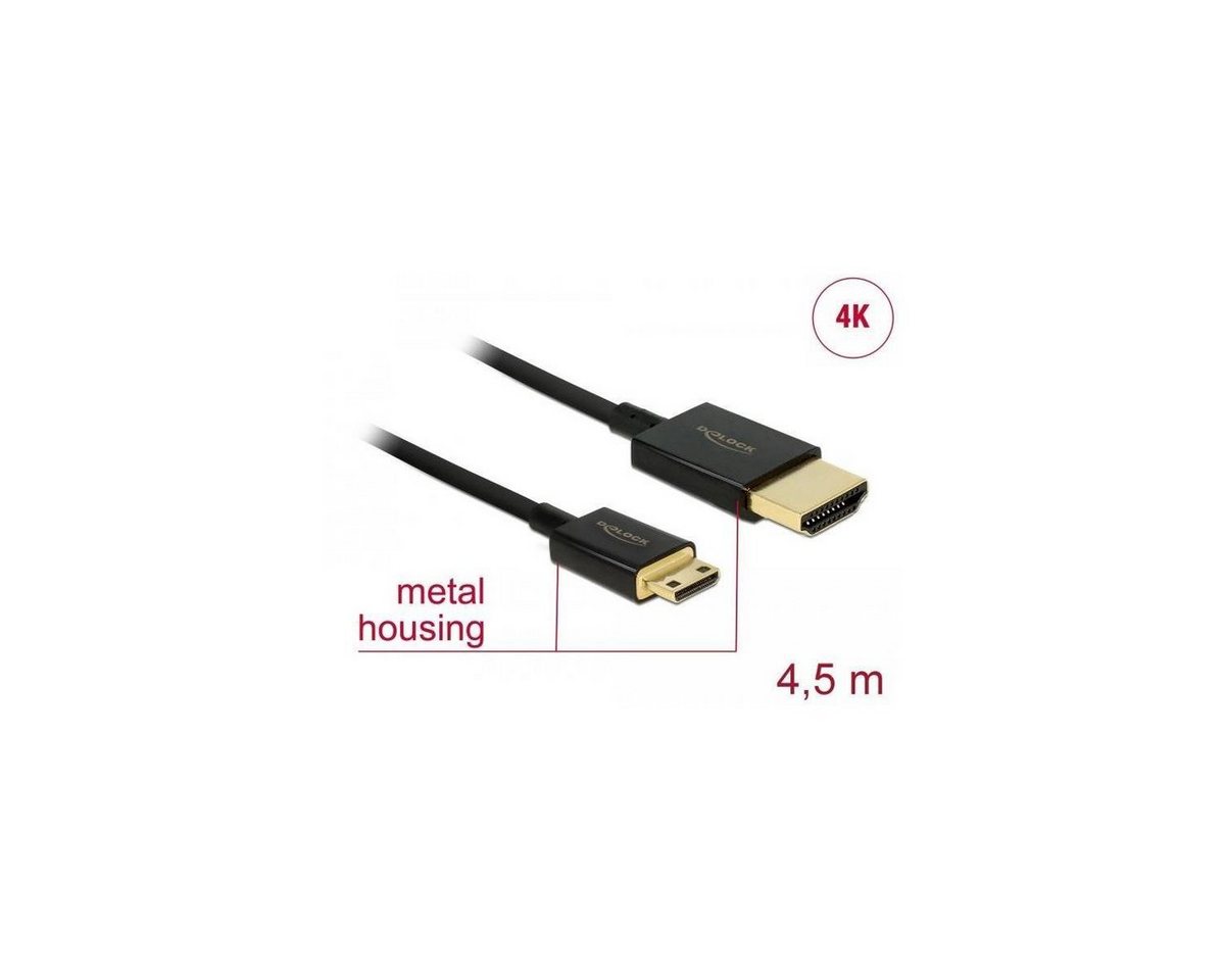 Delock 84780 - Kabel High Speed HDMI mit Ethernet - HDMI-A... Computer-Kabel, HDMI-A, HDMI (450,00 cm) von Delock