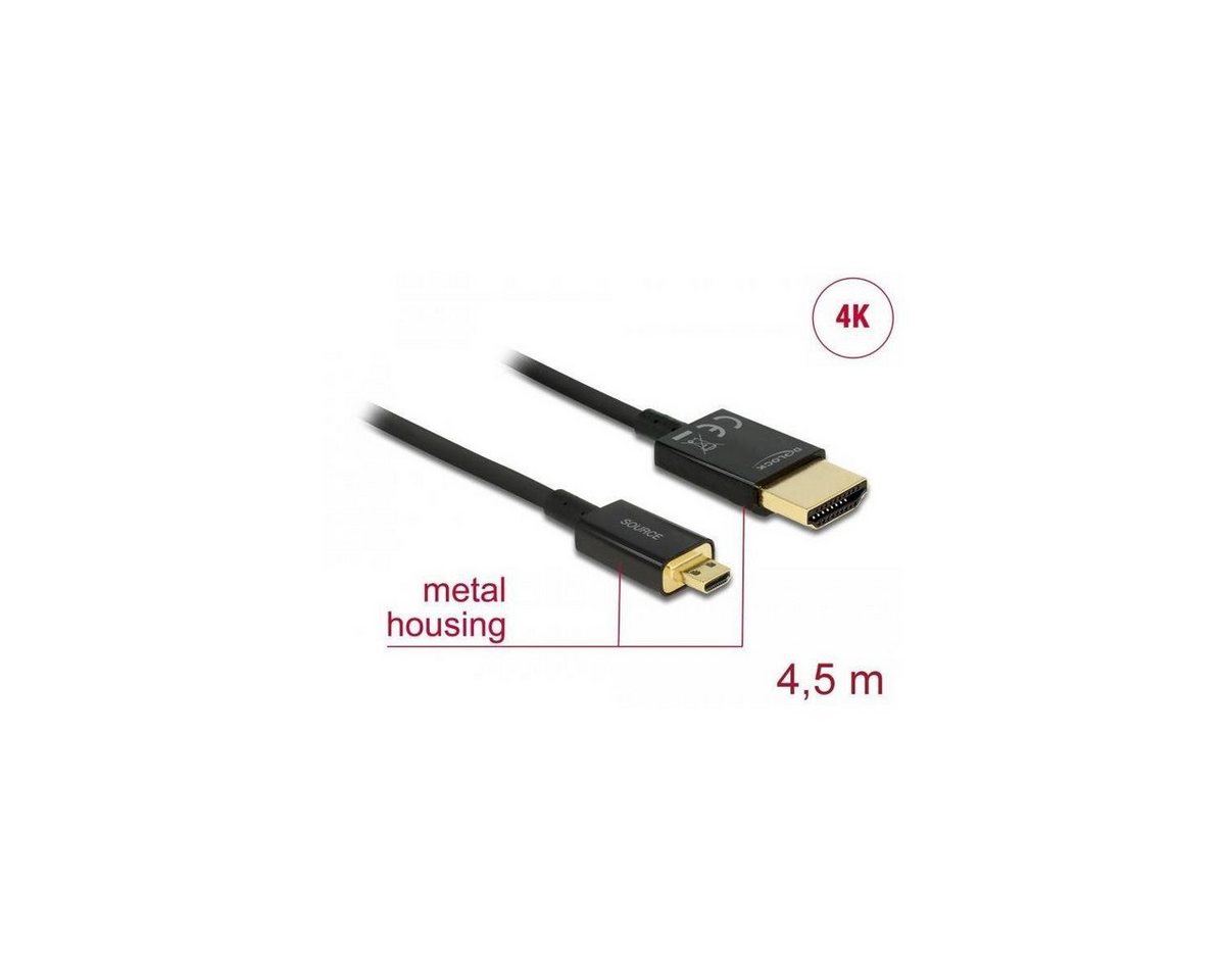 Delock 84785 - Kabel High Speed HDMI mit Ethernet HDMI-A... Computer-Kabel, HDMI-A, HDMI (450,00 cm) von Delock