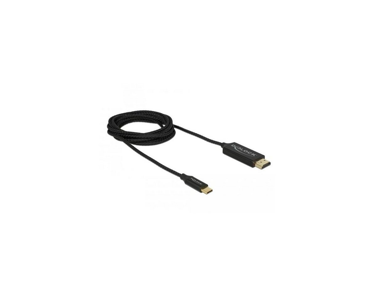 Delock 84905 - USB Kabel Type-C zu HDMI (DP Alt Mode) 4K 60Hz... HDMI-Kabel, USB C, HDMI (200,00 cm) von Delock