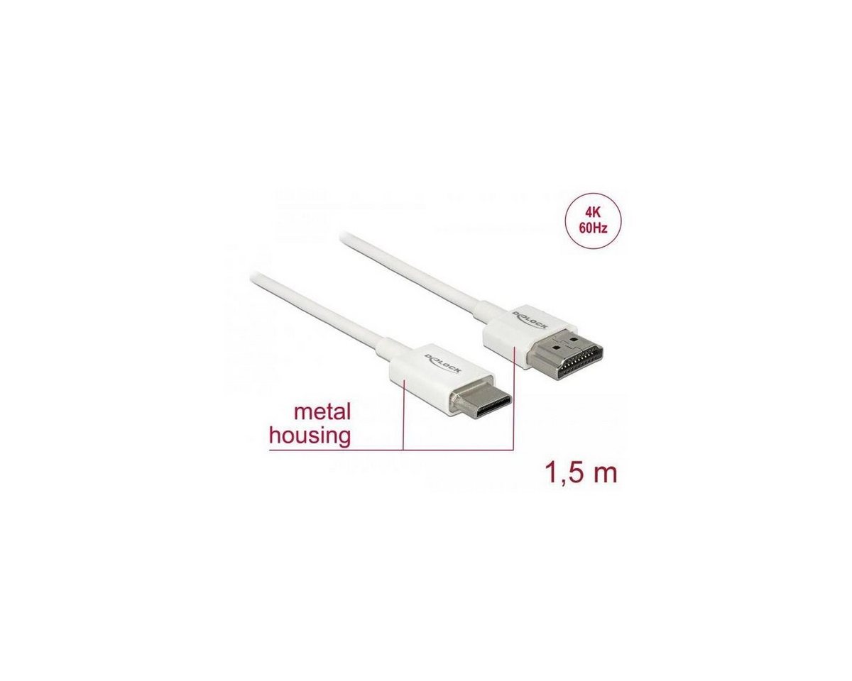 Delock 85143 - Kabel High Speed HDMI mit Ethernet - HDMI-A... Computer-Kabel, HDMI-A, HDMI (500,00 cm) von Delock