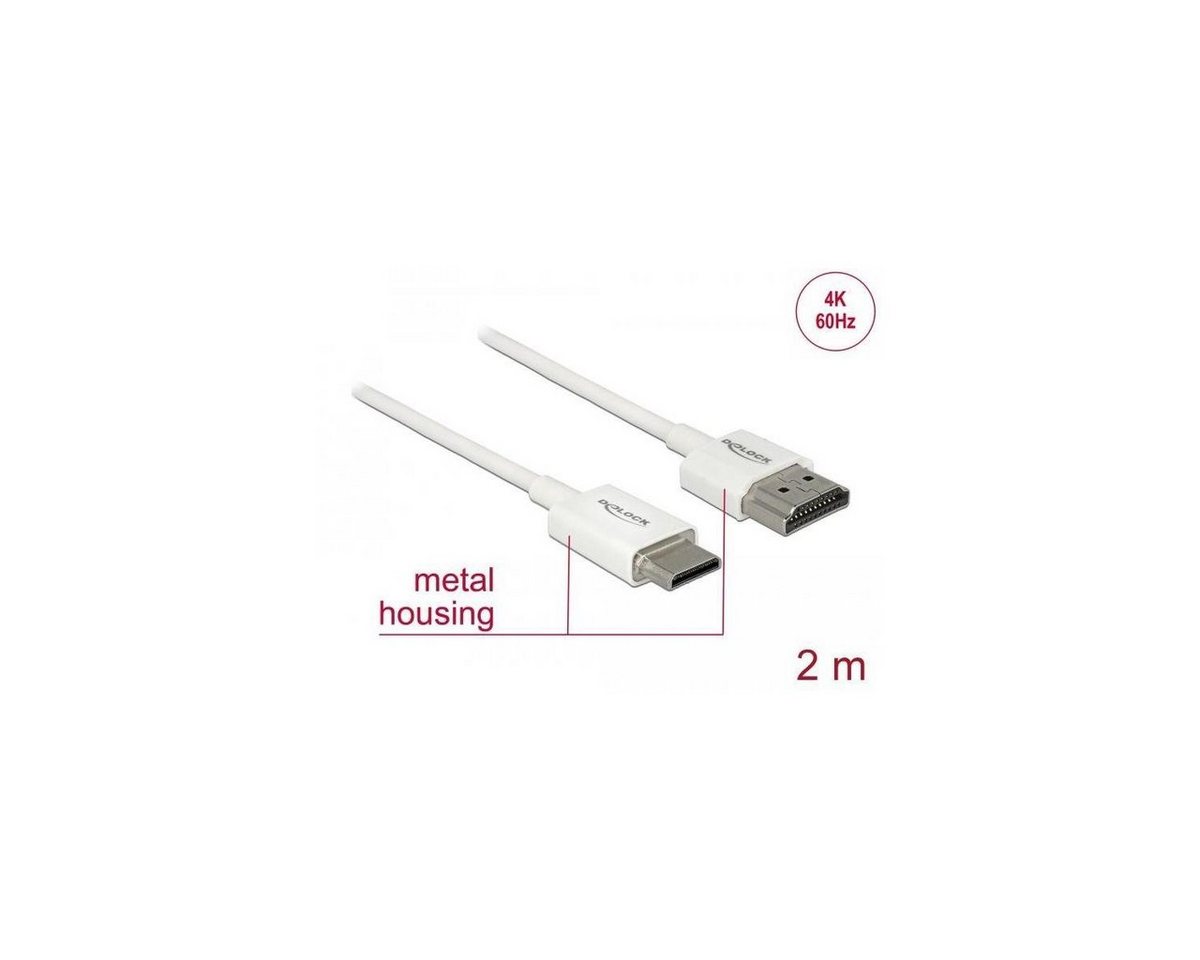 Delock 85144 - Kabel High Speed HDMI mit Ethernet - HDMI-A... Computer-Kabel, HDMI-A, HDMI (200,00 cm) von Delock