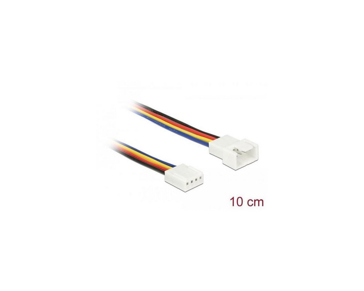 Delock 85360 - Verlängerungskabel PWM Lüfteranschluss 4 Pin 10 cm Computer-Kabel, 4-Pin, 4 Pin (10,00 cm) von Delock