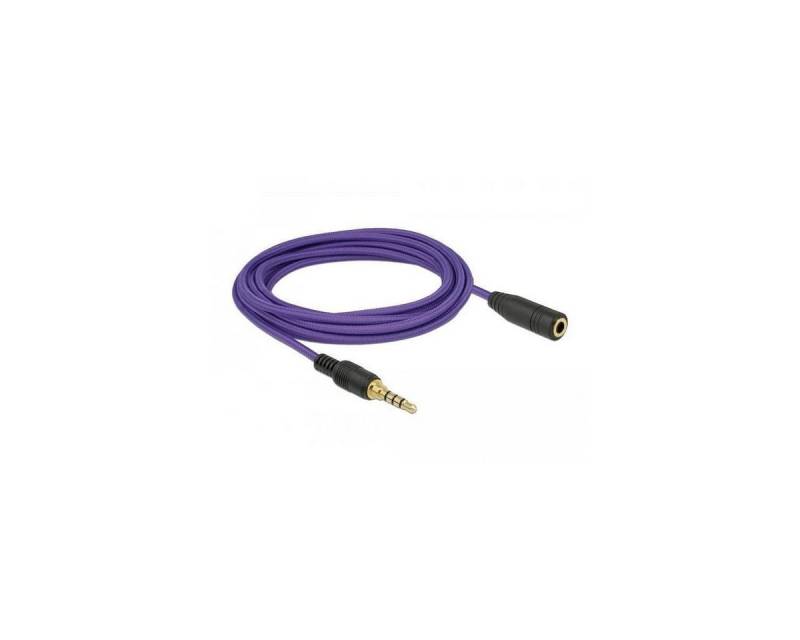 Delock 85625 - Verlängerungskabel Audio Klinke 3,5 mm Stecker /... Audio-Kabel, Klinkenstecker/-buchse 3.5mm, Klinke (350,00 cm) von Delock