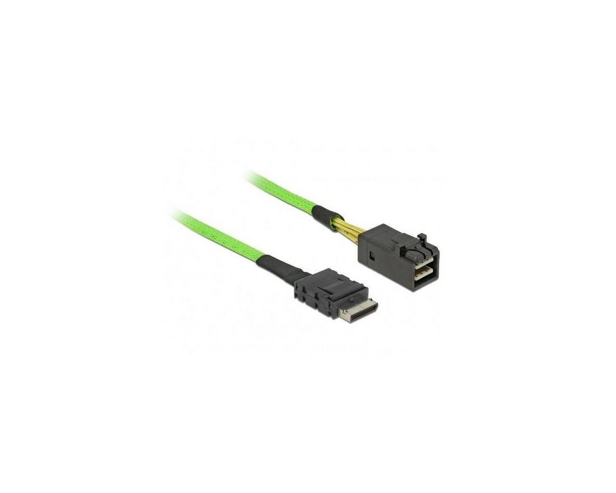 Delock 85694 - Kabel OCuLink PCIe SFF-8611 zu SFF-8643 0,5 m Computer-Kabel, SFF-8611, SAS (50,00 cm) von Delock