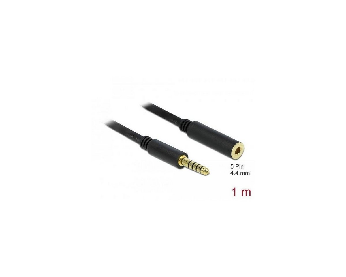 Delock 85796 - Verlängerungskabel Klinke 4,4 mm 5 Pin Stecker... Audio-Kabel, 4.4mm Klinkenstecker, Klinke (100,00 cm) von Delock