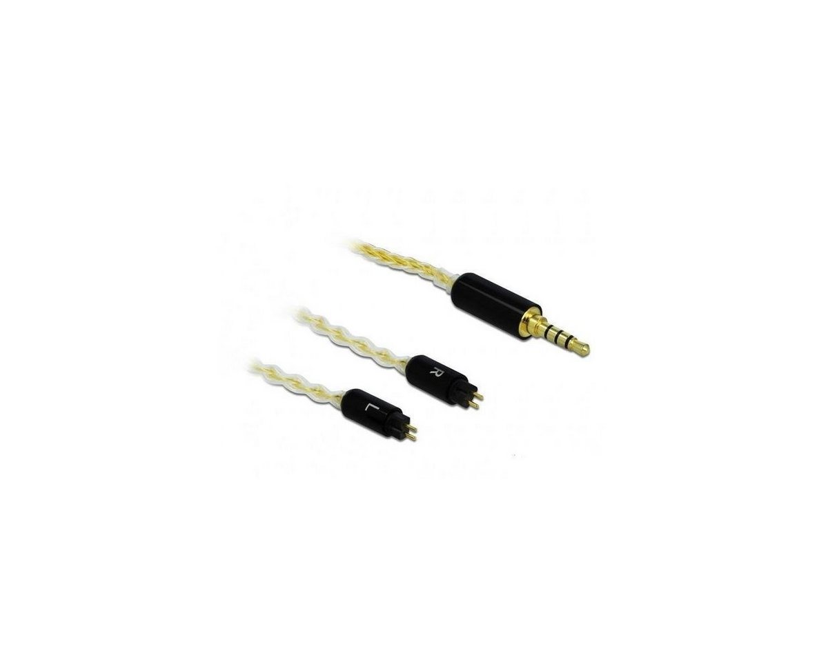 Delock 85849 - Audio Kabel 3,5 mm 4 Pin Klinkenstecker zu 2x 2... Audio-Kabel, Klinkenstecker/-buchse 3.5mm, Klinke (125,00 cm) von Delock