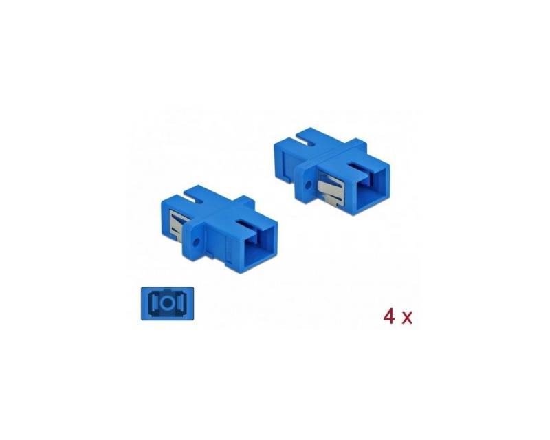 Delock 85990 - LWL Kupplung SC Simplex Buchse zu SC Simplex... Glasfaserkabel, SC Simplex von Delock