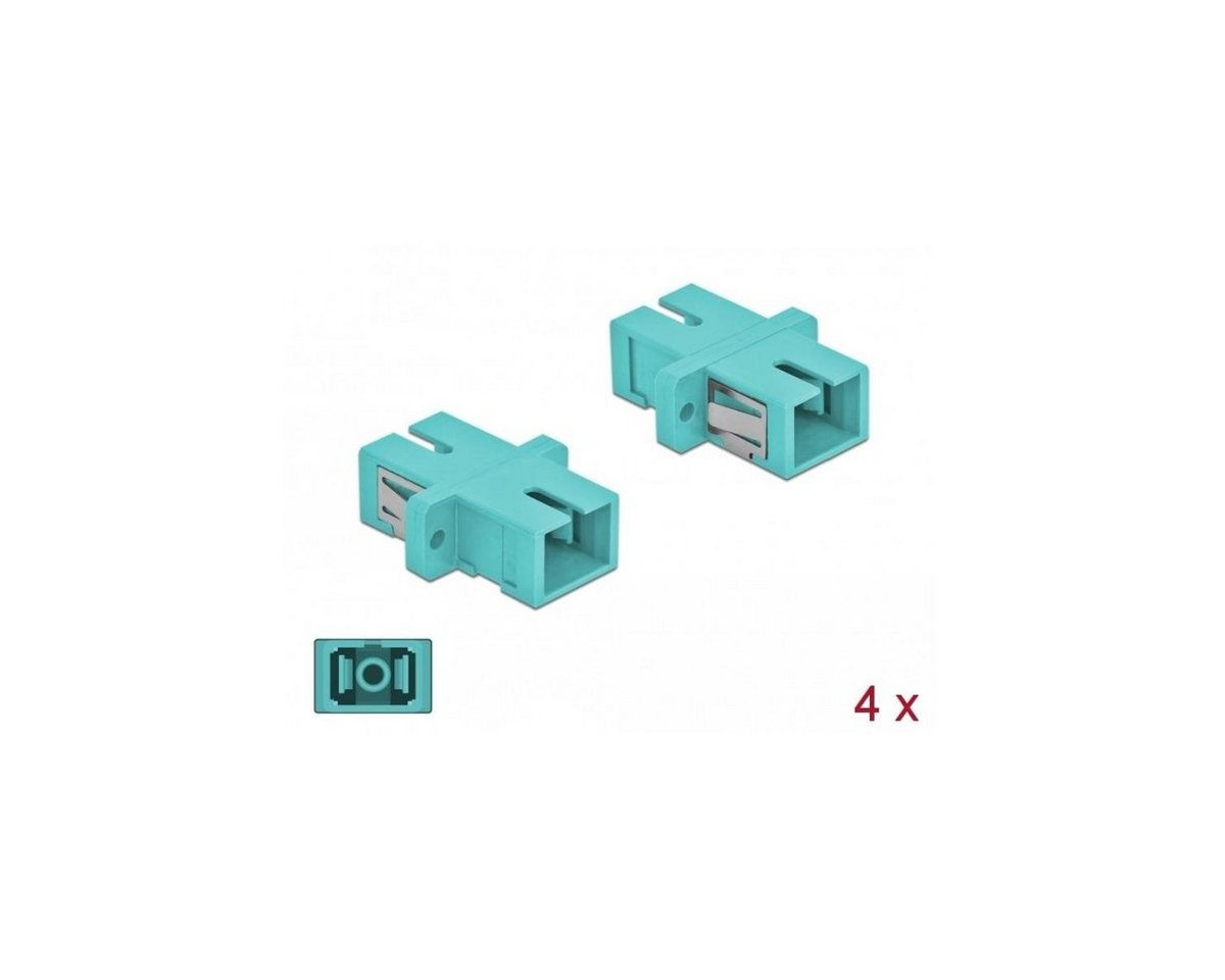 Delock 85994 - LWL Kupplung SC Simplex Buchse zu SC Simplex... Glasfaserkabel, SC Simplex von Delock