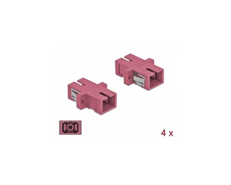 Delock 85995 - LWL Kupplung SC Simplex Buchse zu SC Simplex... Glasfaserkabel, SC Simplex von Delock