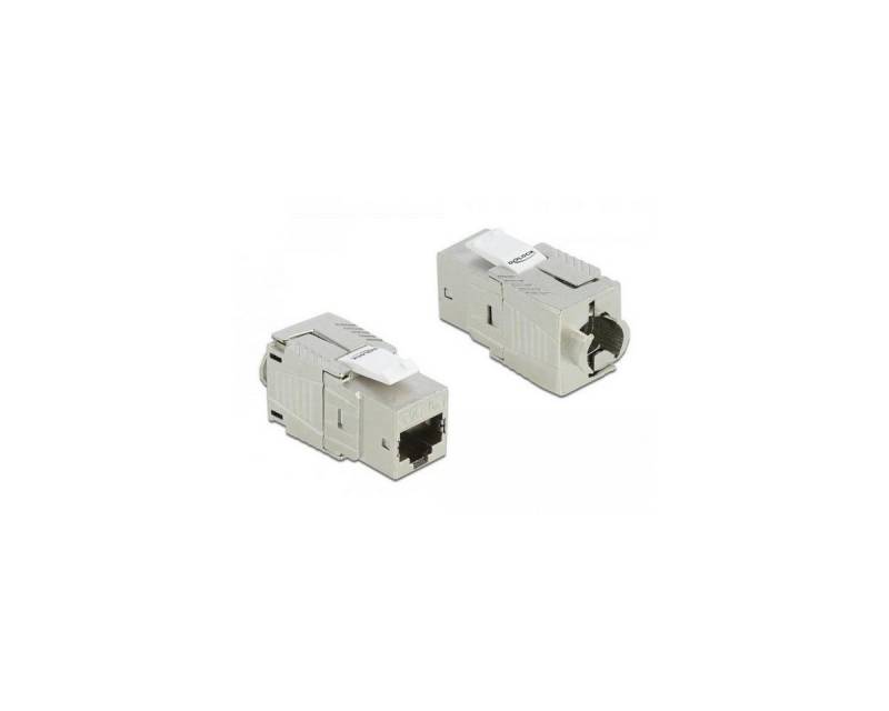 Delock 86288 - Keystone Modul RJ45 Buchse Cat. 6A werkzeugfrei Computer-Kabel, RJ45, RJ45 von Delock