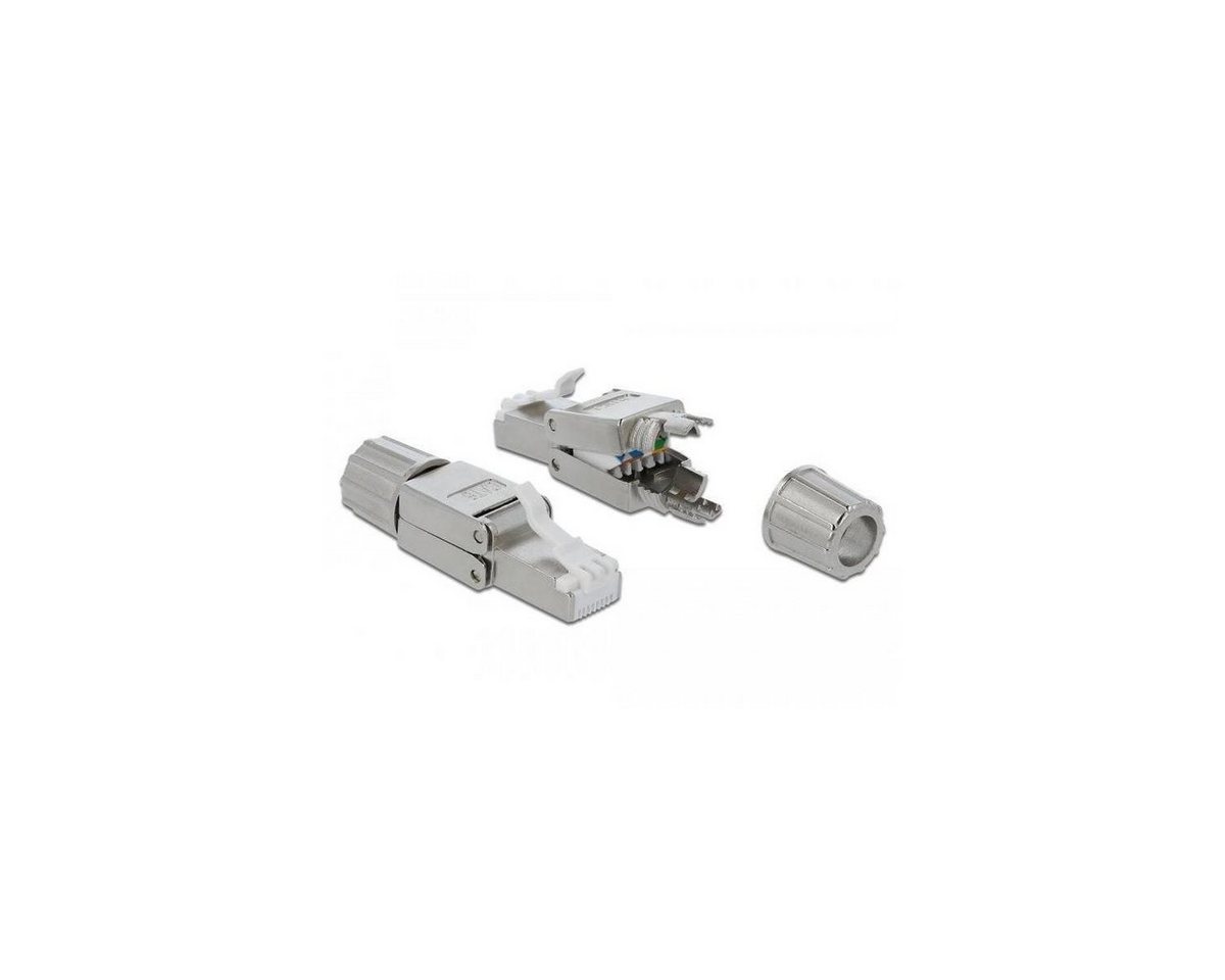 Delock 86476 - RJ45 Stecker Cat.6 STP werkzeugfrei Computer-Kabel, RJ45, RJ45 von Delock