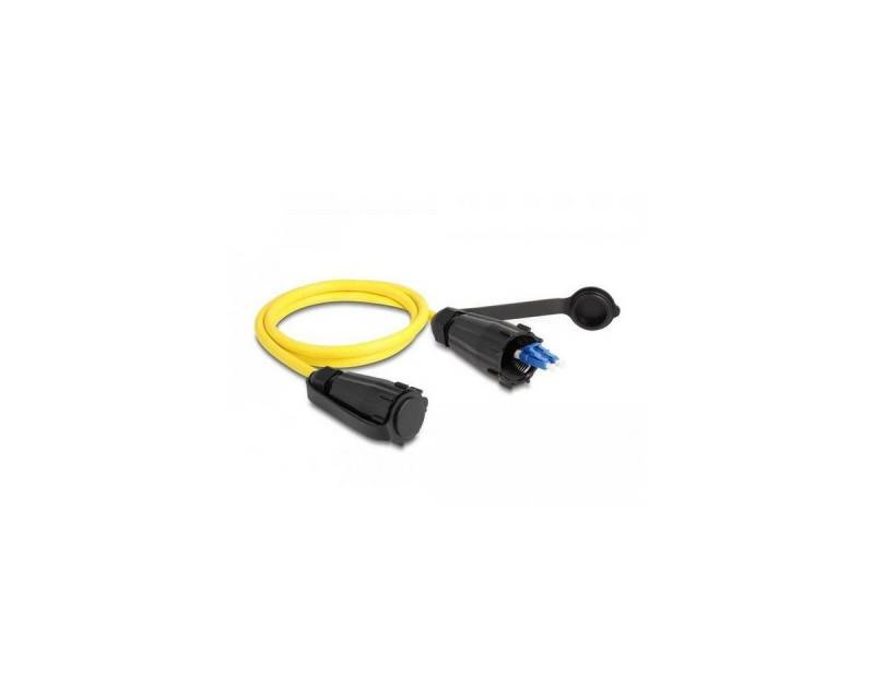 Delock 87887 - LWL Kabel LC Duplex zu LC Duplex mit... Glasfaserkabel, LC Duplex, (100,00 cm) von Delock